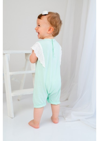 Kız Bebek Little Beauty Fistolu Çıtçıtlı Tulum (3-24AY) fiyatları