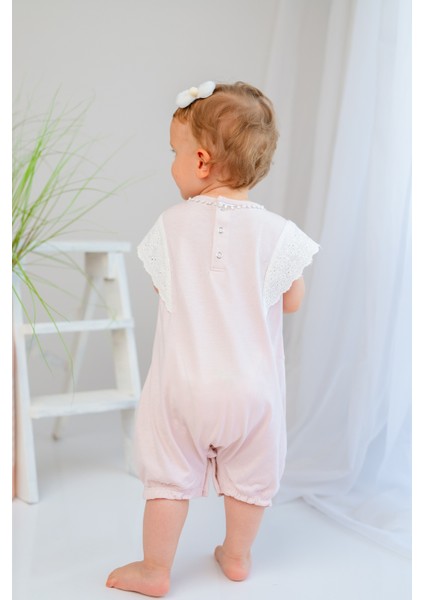 Kız Bebek Little Beauty Fistolu Çıtçıtlı Tulum (3-24AY) fiyatları