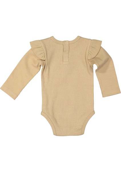 Gots Sertifikalı Organik Kolları Fırfırlı Body (0-4yaş) fiyatları