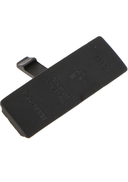 Yan USB Mıc Dc Görüntülü Kapı Kapağı Canon 550D Için Kauçuk Cilt Değiştirme  (Yurt Dışından)