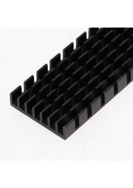 Alüminyum M.2 2280 SSD Soğutucu Soğutma Kiti W / Silikon Termal Pad - Siyah (Yurt Dışından) fırsatları