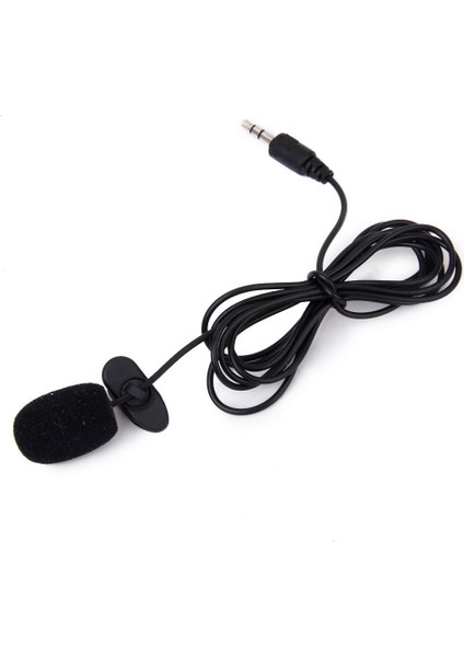 3.5mm Mini Klipsli Mikrofon Mic Motosiklet Bisiklet Gopro Hero3 / 3 + / 4 (Yurt Dışından)