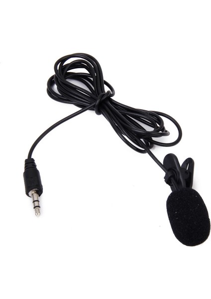 3.5mm Mini Klipsli Mikrofon Mic Motosiklet Bisiklet Gopro Hero3 / 3 + / 4 (Yurt Dışından)