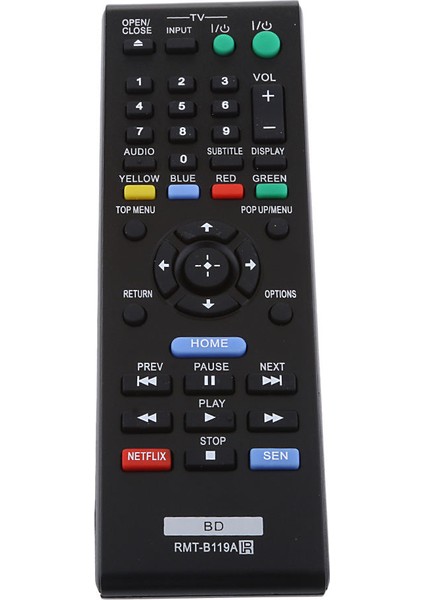 RMT-B119A Yedek Blu-Ray Disk Çalar Bd Için Uzaktan Kumanda (Yurt Dışından)