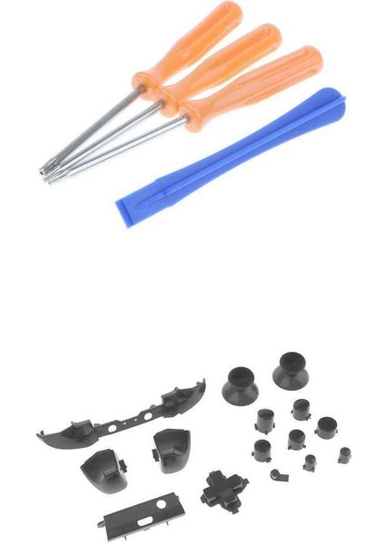 Abxy Analog Sopa Tam Düğme Kiti Bir Ince Kontrol Cihazı + Tornavida Için (Yurt Dışından)