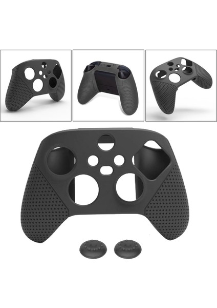 Silikon Kılıf Kapak Cilt Joystick Kavrama Seri S x Denetleyici Siyah Için (Yurt Dışından)