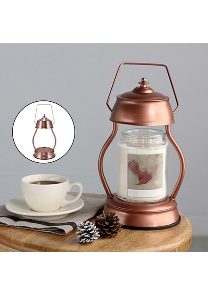 Elektrikli Mum Isıtıcı Parfüm Lambası Balmumu Eriyik Masa Işık Spa Ev Bronz (Yurt Dışından) modelleri