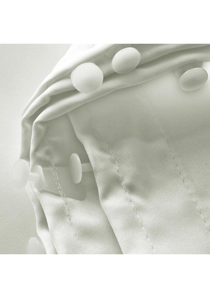 Saten Güneşlik Perde Kırık Beyaz - Ekru fiyatları