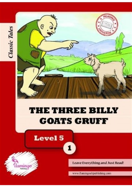 The Three Billy Goats Gruff Level 5-1 (B1)
