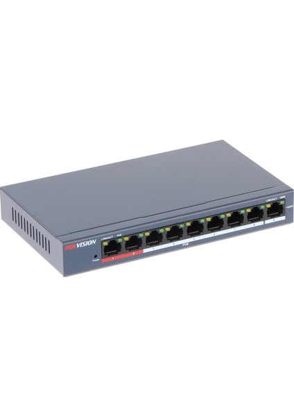 DS-3E0109P-E 8-Ports 100Mbps Unmanaged PoE Switch