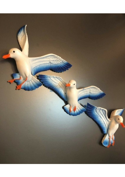 3lü Martı Duvar Süsü, Dekarasyon, Duvar Süs fiyatları