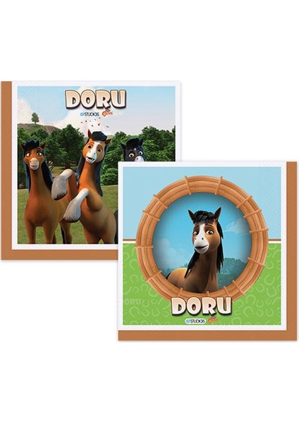 Doru At Peçete 33 M ( 16 Adet )