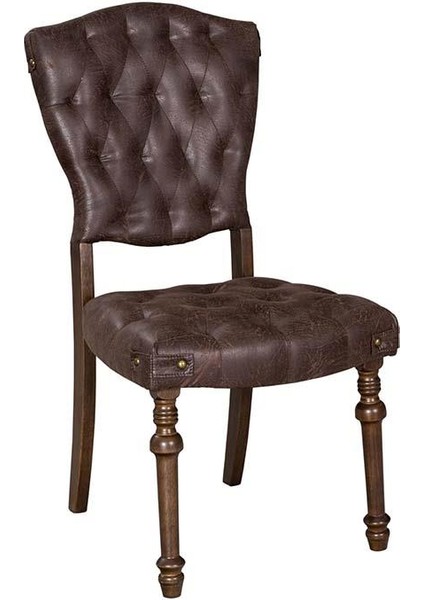 Cool Ahşap Sandalye Kahverengi MS.SET23-S