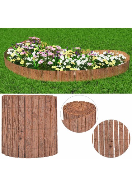 Ağaç Kabuğu Çevirme Çiti 30CM 3mt indirimleri