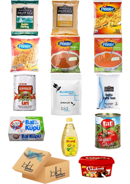 Ramazan Kumanya Paketi 13 Parça 94 Nolu Paket