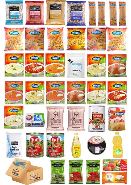 Ramazan Kumanya Paketi 43 Parça 92 Nolu Paket
