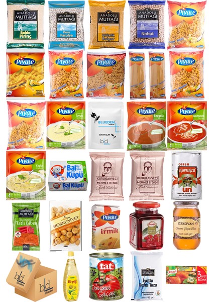 Ramazan Kumanya Paketi 30 Parça 89 Nolu Paket