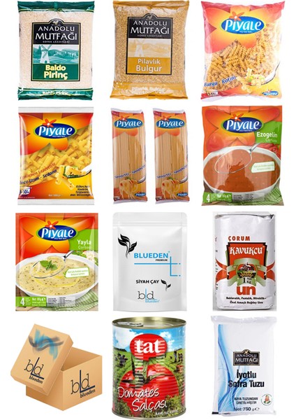 Ramazan Kumanya Gıda Paketi 12 Parça 99 Nolu Paket