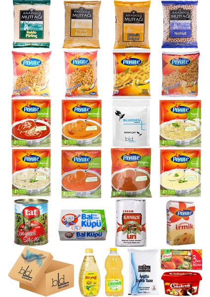 Kumanya Ramazan Gıda Paketi 25 Parça 115 Nolu Paket