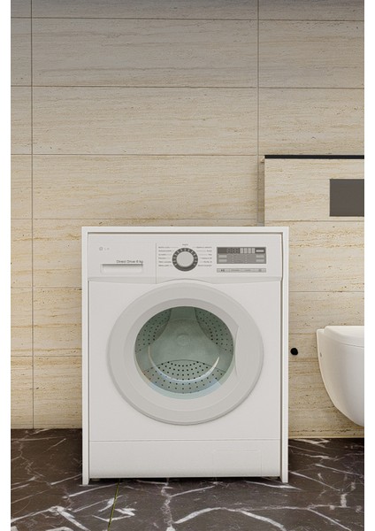 Çamaşır Makinesi Alt Dolabı - Beyaz modelleri