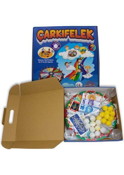 Çarkıfelek 2 - Eğitici Oyuncak Pinpon Versiyon