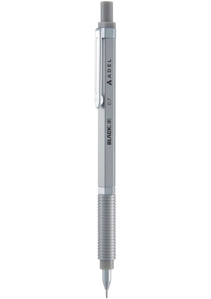 Blackline Metal Gövdeli Versatil Kalem Metalik Gümüş 0.7 mm