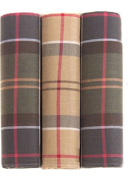 Tartan Desen Mendil Set TA11 Barbour Tan modelleri