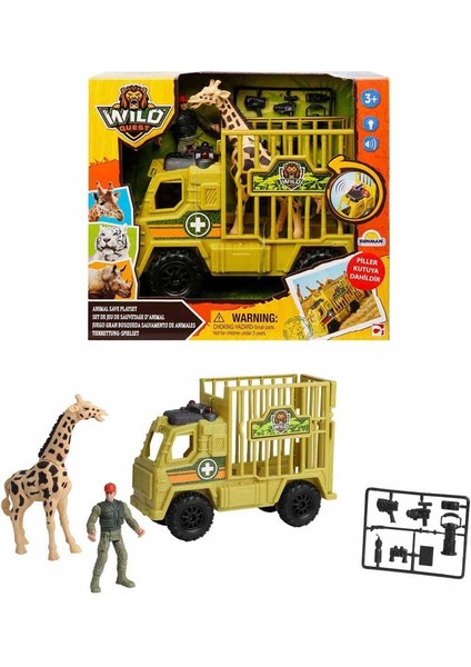 Sunman Sesli ve Işıklı Wild Quest Oyun Seti Zürefalı
