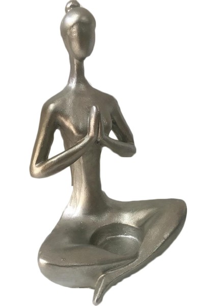 Yogacı Kız Mumluk Elleri Önde modelleri