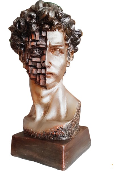 Kaideli Davut Heykeli - Taş Desenli