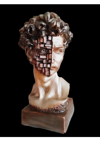 Kaideli Davut Heykeli - Taş Desenli fiyatları