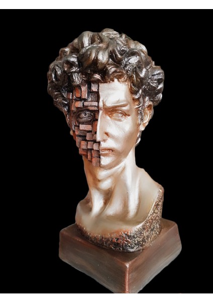 Kaideli Davut Heykeli - Taş Desenli indirimleri