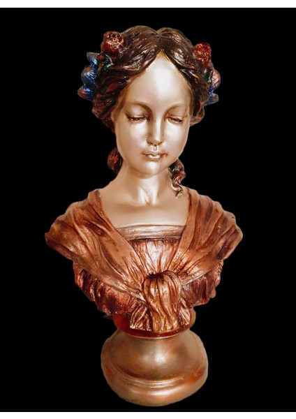 Tasarım Kadın Büst Heykeli