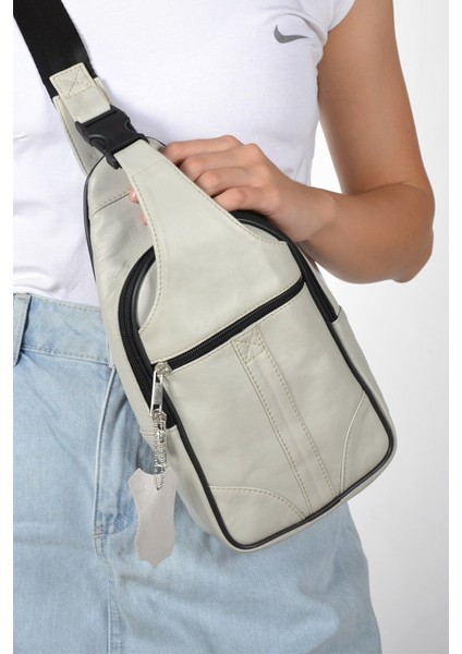 Unisex Deri Çapraz Çanta