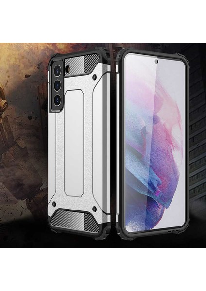 Galaxy S21 Fe Kılıf Çift Katmanlı Tank Silikon Kapak fiyatları