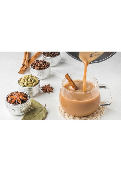 Doodh Pati Chai Tomurcuk Sütlü Hint Çayı 220 gr Yıldız Anason & Kök Tarçın Karabiber 30 gr