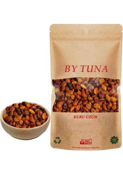 By Tuna Kuruyemiş Kilis Karası Çekirdekli Siyah Üzüm 500 gr