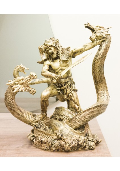 Antioch Artdesign Herkül Biblo Heykel 31 x 30 cm Ev Dekor fiyatları