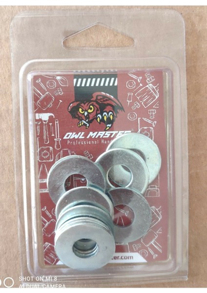 Metal Pul Buyuk 10 Adet
