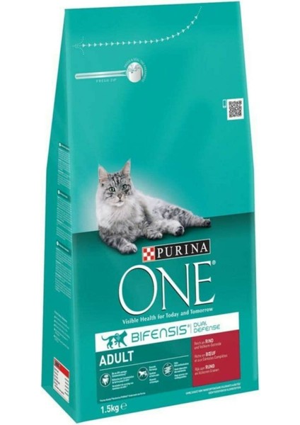 Purina One Yetişkin Kedi Sığır Etli 1,5 kg