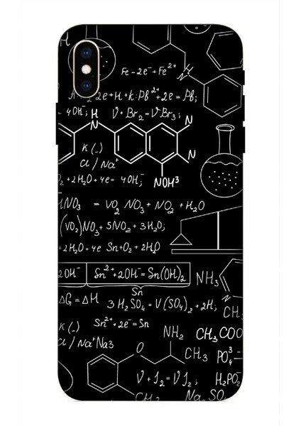 Deste Apple iPhone x Kılıf Sayısal Baskılı Desenli Silikon Kılıf A++-8271