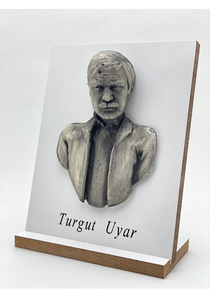Turgut Uyar Özel Tasarım Ayaklı 3D Tablo