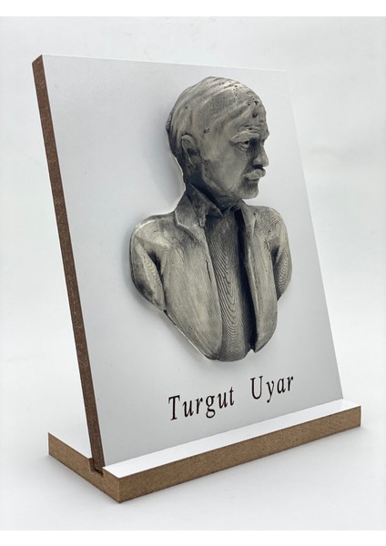 Turgut Uyar Özel Tasarım Ayaklı 3D Tablo