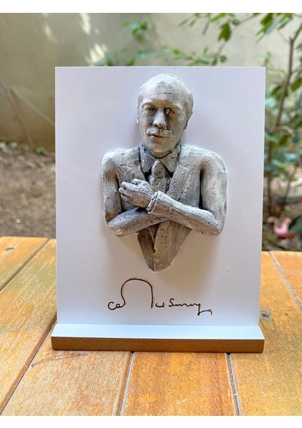 Vivusin Cemal Süreyya Özel Tasarım Ayaklı 3D Tablo