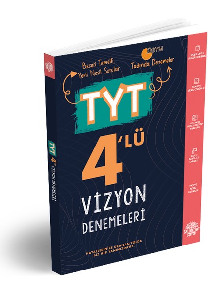 Tammat Yayınları TYT 4'lü Vizyon Deneme