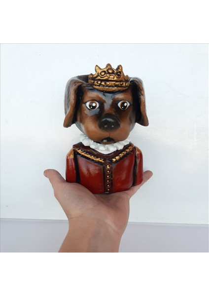 Taçlı Köpek Saksı fiyatları