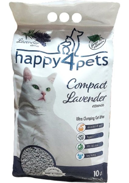 Topaklaşan Kedi Kumu Lavanta Kokulu Ince Taneli 10 kg