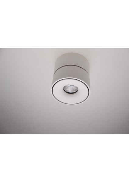 13W Sıva Üstü Hareketli Cob Ledli Spot 3000K - Günışığı