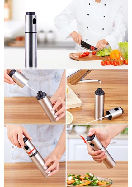 Zeytinyağı Sirke Püskürtücü Paslanmaz Çelik Sprey Yağdanlık Yağlık fırsatları