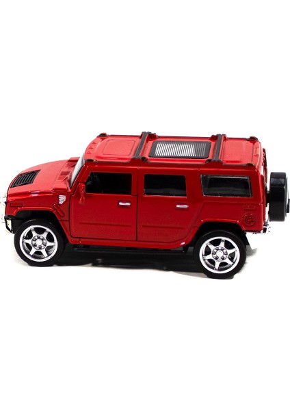 Metal Hummer Çek Bırak Oyuncak Araba Kırmızı 12 cm modelleri